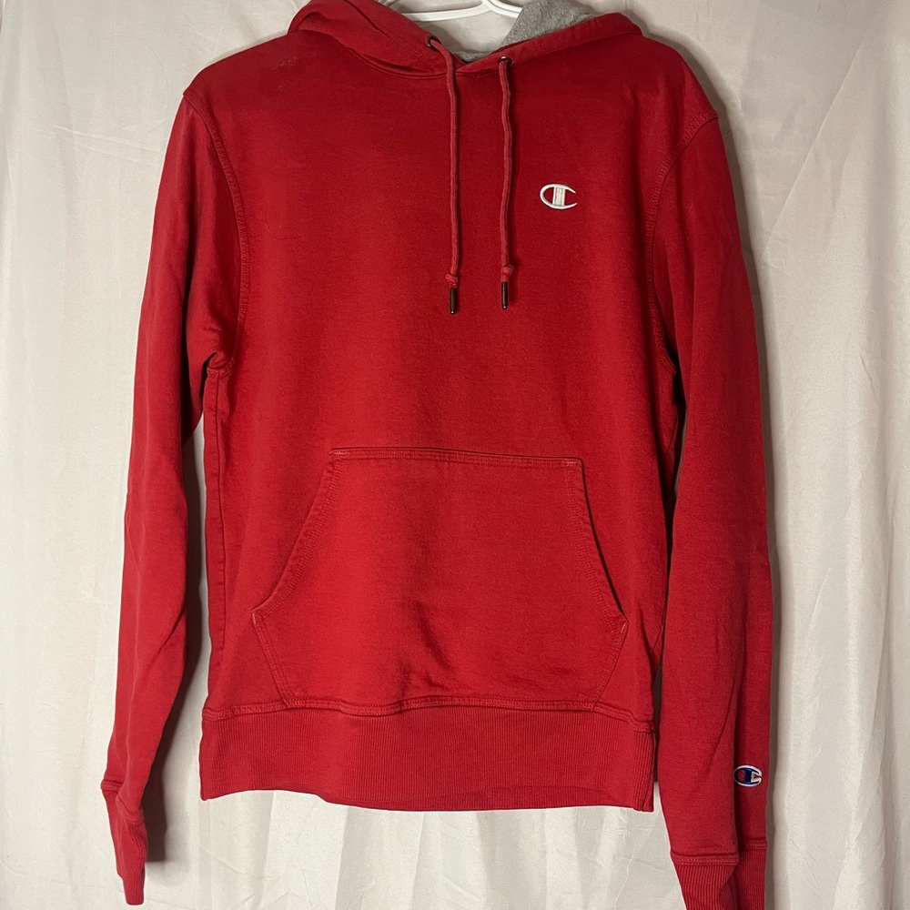 Champion Red Athletic Hoodie